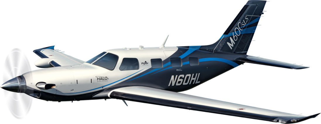 Piper M600/SLS Plane