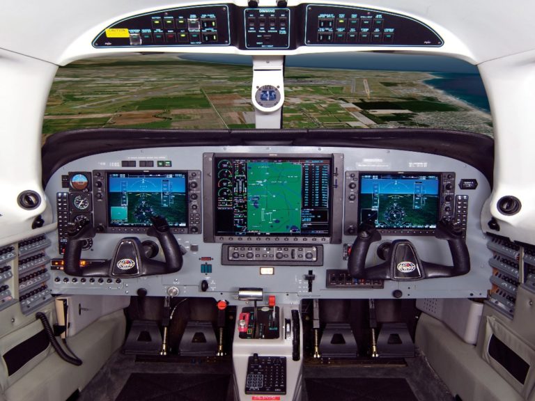 Flight training panel from Simcom