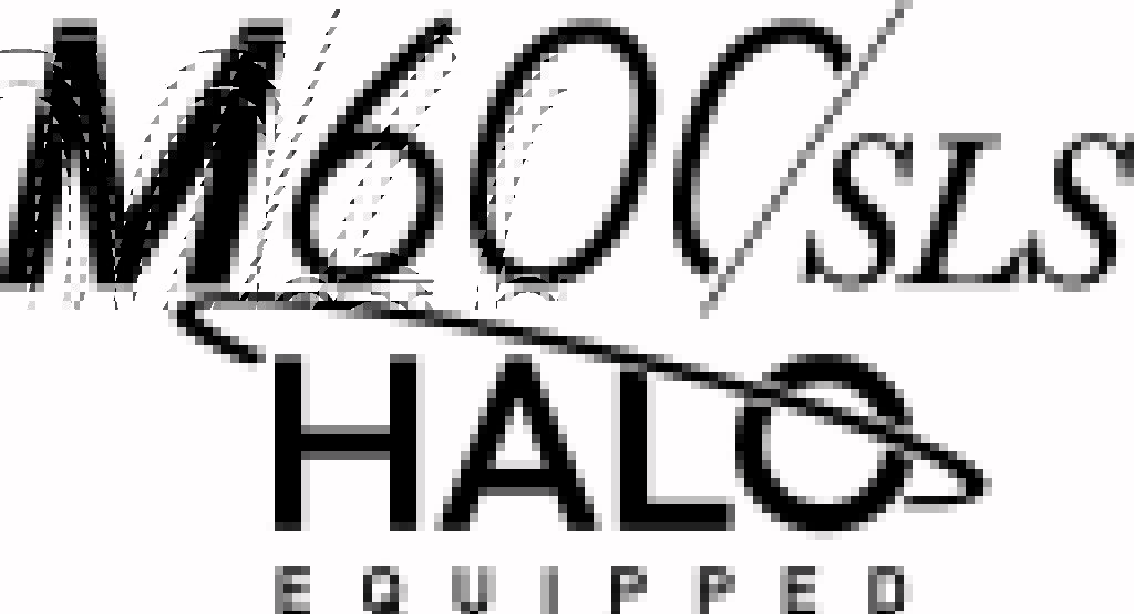M600SLS and HALO logo