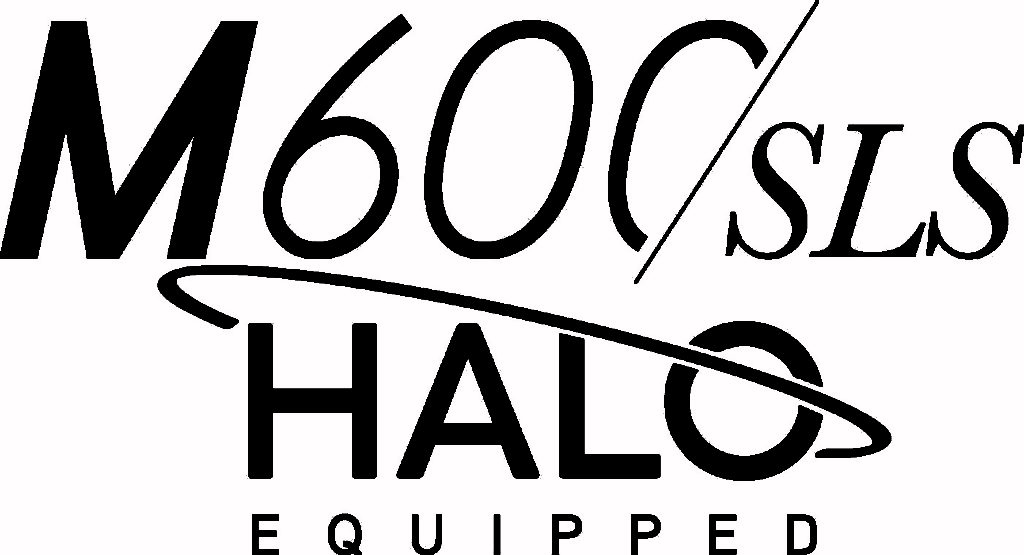 M600SLS and HALO logo