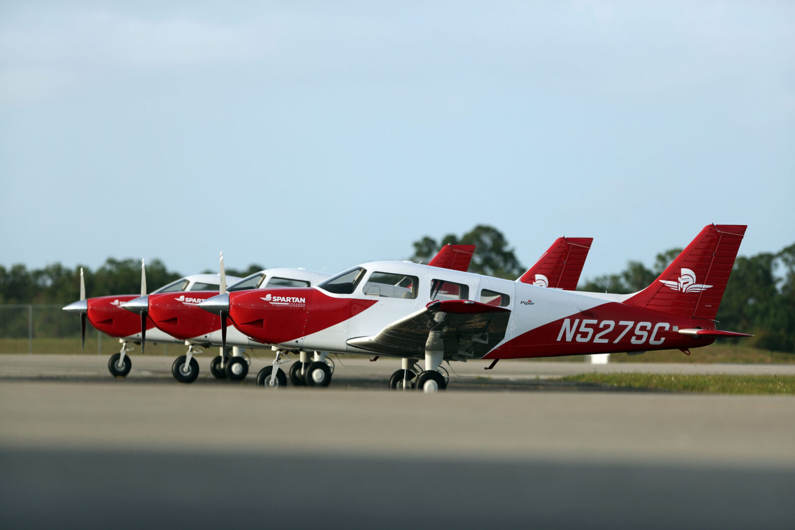 Piper Archer ground fleet for Spartan EL