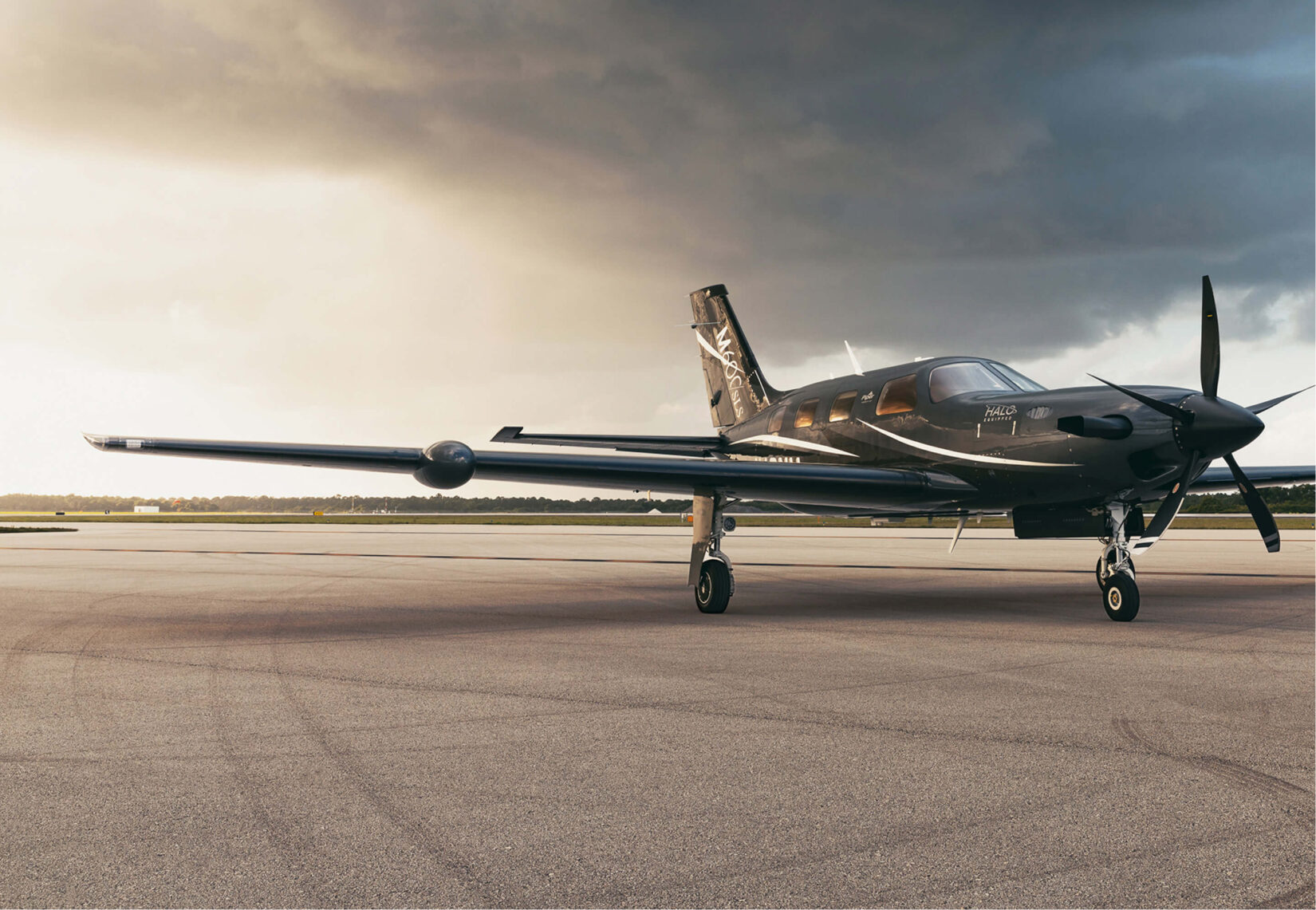 Piper M600/SLS Nighthawk on Runway