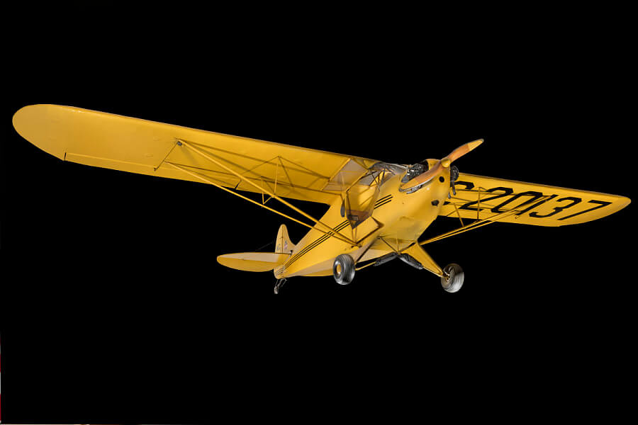Currently property of the National Air & Space Museum, William Piper and the Piper Aircraft Corporation board of directors anointed this Cub as the first official Piper J-2 in 1937 and used it as the company plane until April 1939.