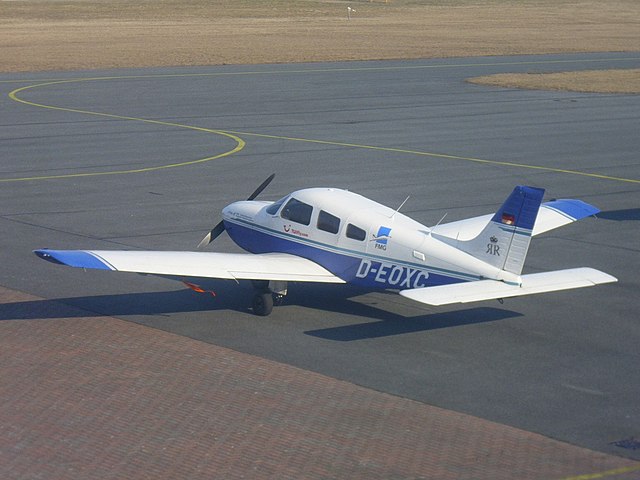 A Piper Archer III.