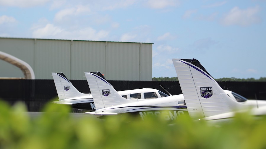 MGA flight school campus