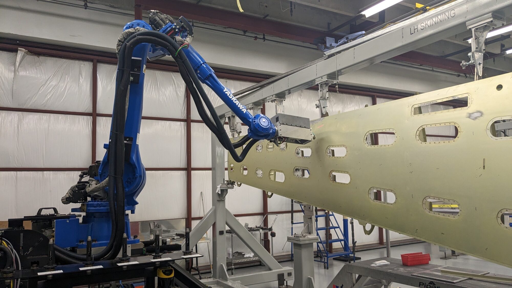 Piper Integrates Agile Manufacturing Robot to Assist M600/SLS Production Line 1