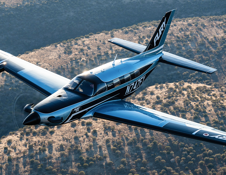 M700 plane flying